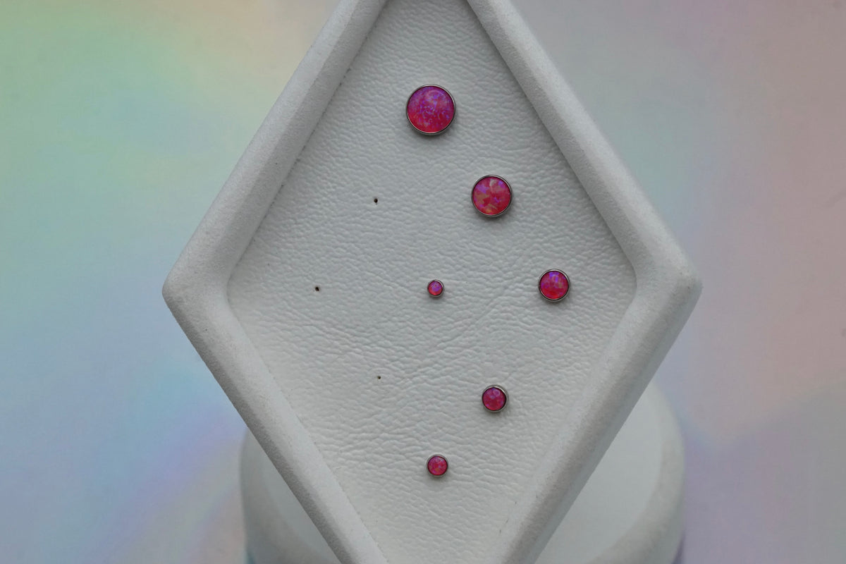 Opal Bezel-Set Cabochon