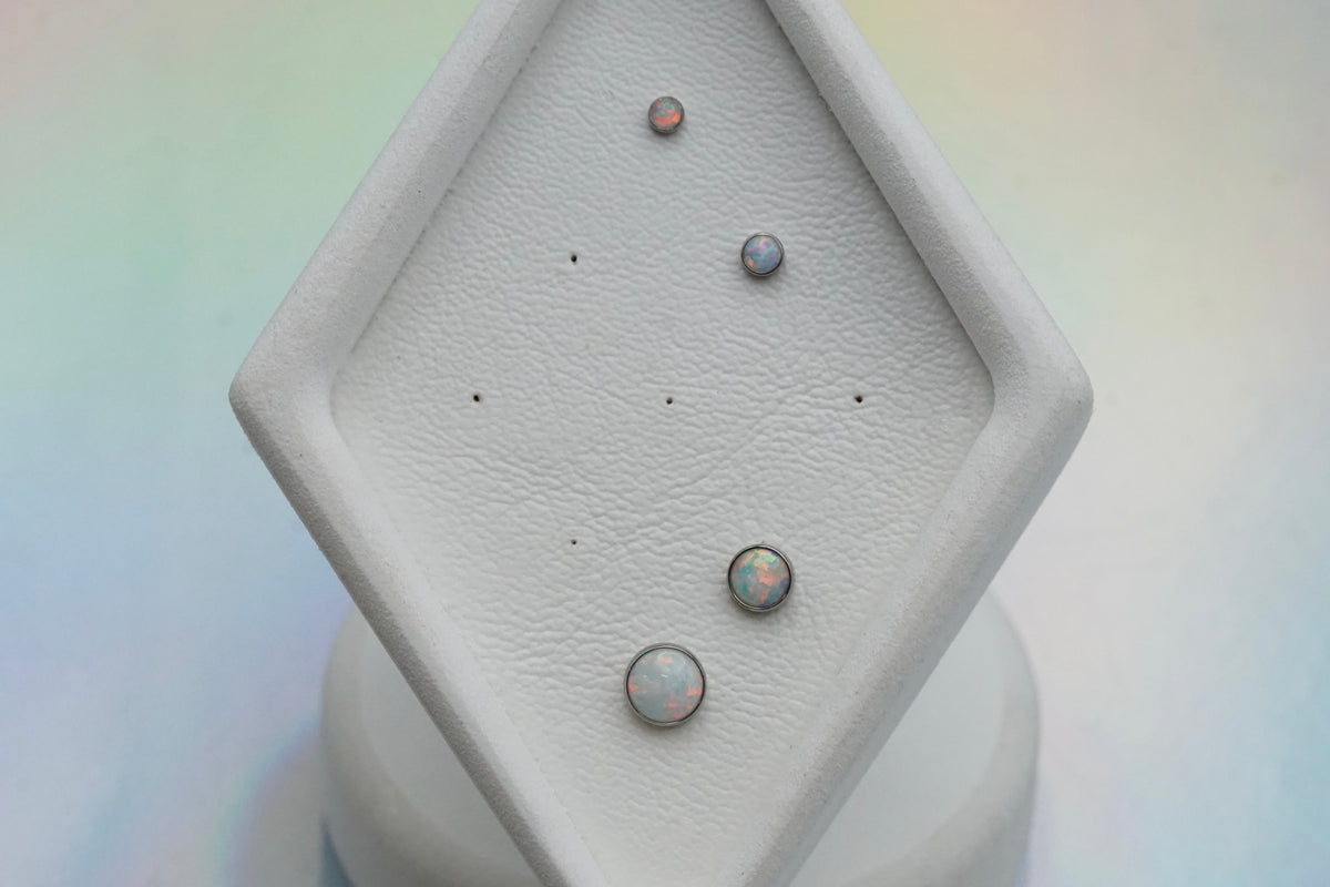 Opal Bezel-Set Cabochon
